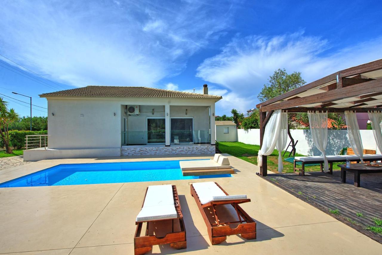 Beach Villa Christina By Posarellivillas Acharavi (Corfu) Exterior foto